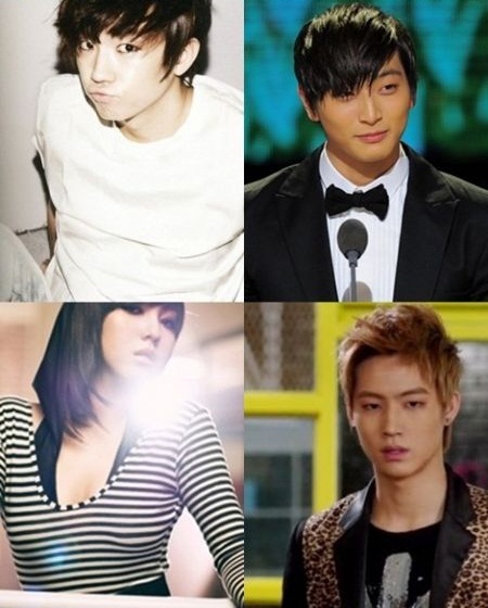 JYP 的單眼皮 Line