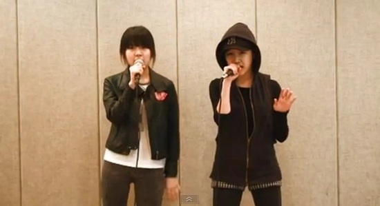 YG 練習生 (Eun Bi、Enua)