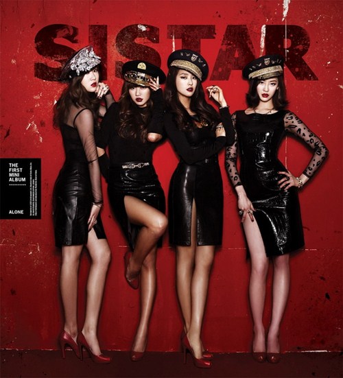 SISTAR "Alone" 專輯封面
