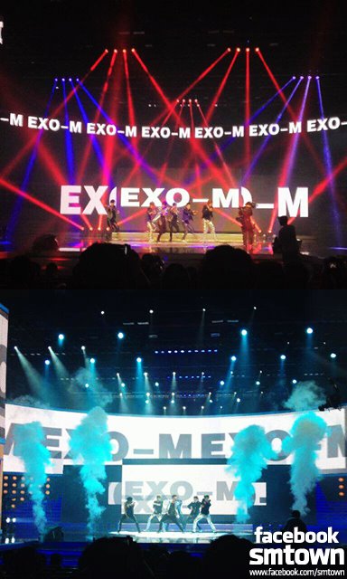 EXO-M 中國出道舞台