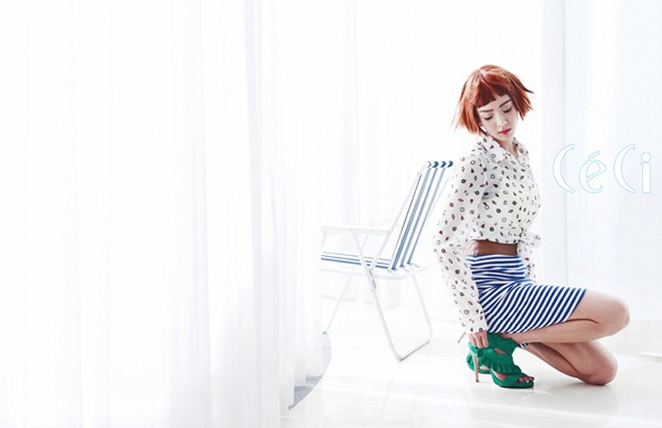 G.Na "CeCi" 畫報 