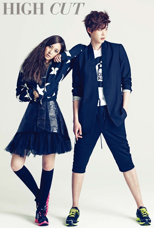 李鐘碩、Krystal 的 High Cut 畫報