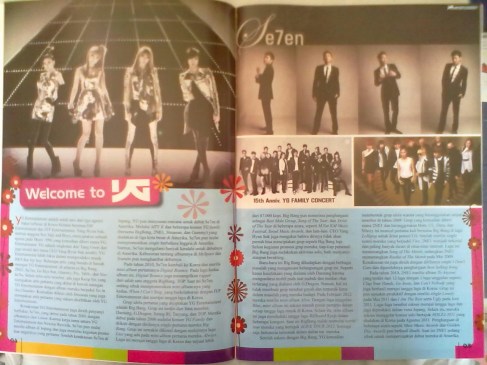 YG Family 印尼雜誌圖