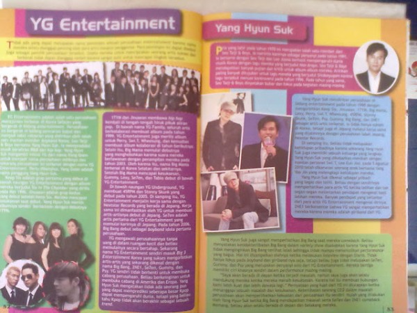 YG Family 印尼雜誌圖