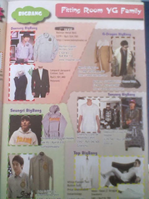 YG Family 印尼雜誌圖