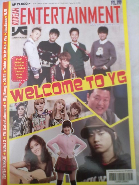 YG Family 印尼雜誌圖