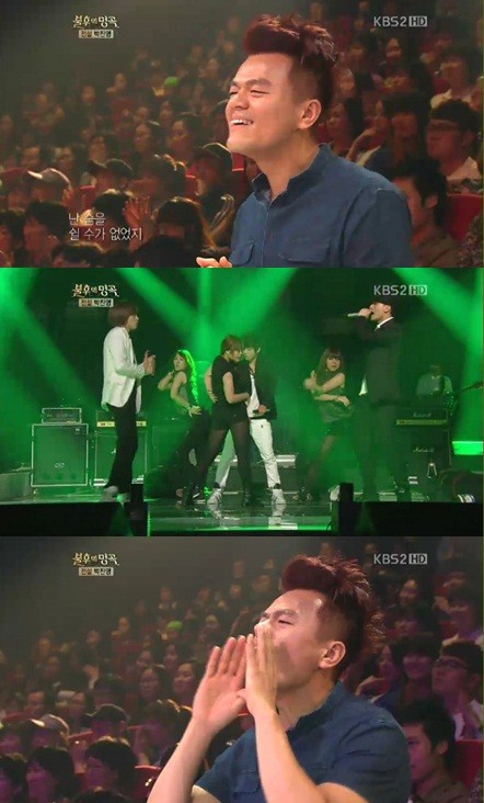 朴軫泳 (朴振英、JYP) & TEEN TOP