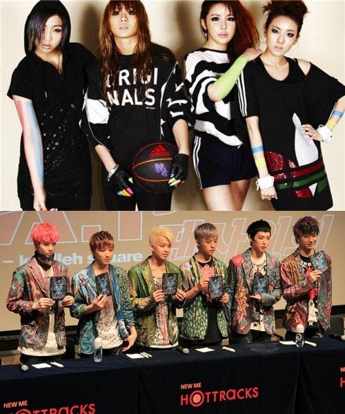 2NE1 & B.A.P 2NE1 & B.A.P