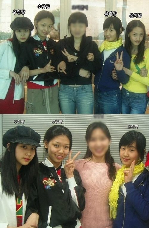 少女時代的過去照片 少女時代的過去照片