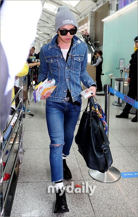 BIGBANG G-Dragon (GD) 丹寧 look