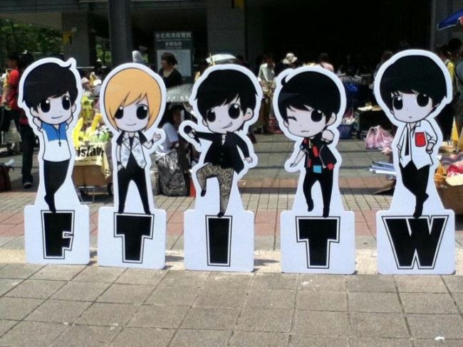 FTIsland 應援人型版 FTIsland 應援人型版