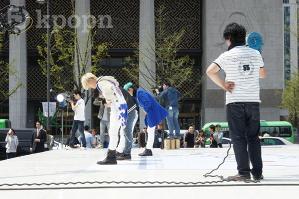 BIGBANG 拍攝公益廣告