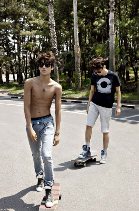 'GQ' & 'Vogue Girl'_EXO_Kai & 伯賢