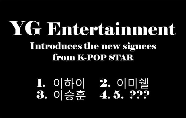 YG 簽約的 Kpop Star 選手