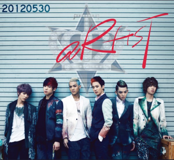 TEEN TOP "aRtisT" 封面照