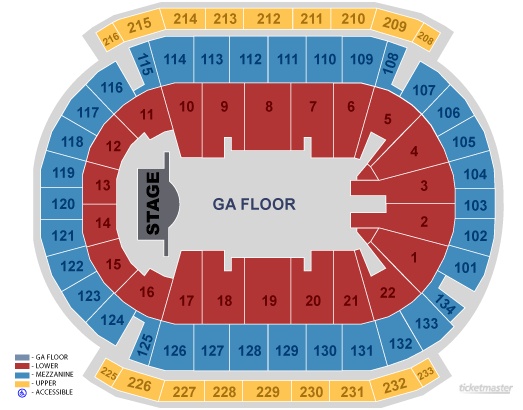 2NE1 New Evolution 1st World Tour_New Jersey_Seats
