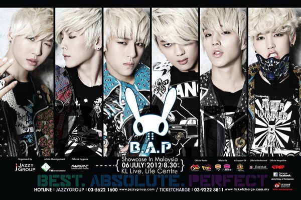 B.A.P 馬來西亞 Showcase 海報