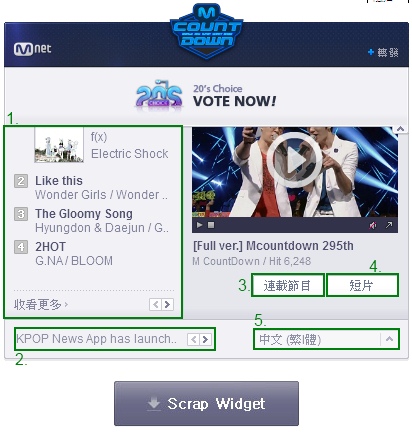 Mnet 外掛小工具功能介紹