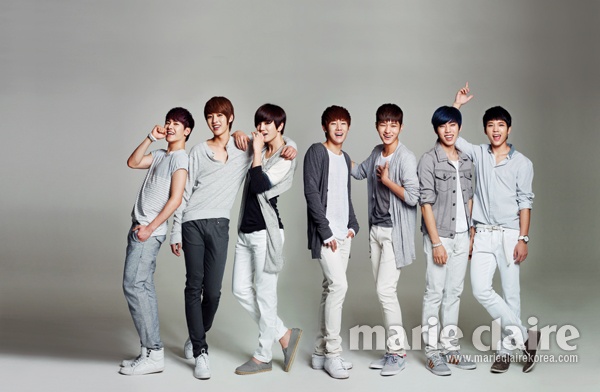 INFINITE Marie Claire 畫報