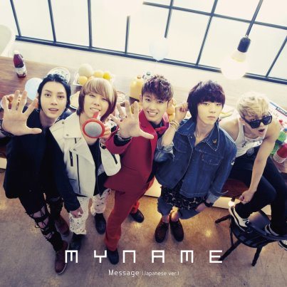 MYNAME 日本出道單曲 B盤封面