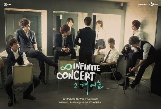 Infinite演唱會海報