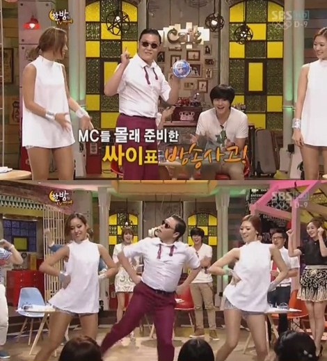 Psy 上《深夜 TV 演藝》 Psy 上《深夜 TV 演藝》