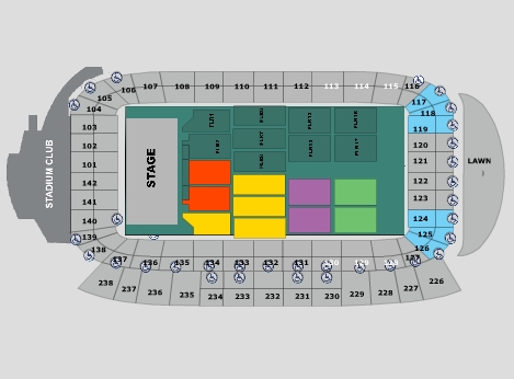 SBS K-Pop Super Concert 座位圖