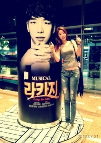 Sojin 觀賞音樂劇 La Cage Sojin 觀賞音樂劇 La Cage