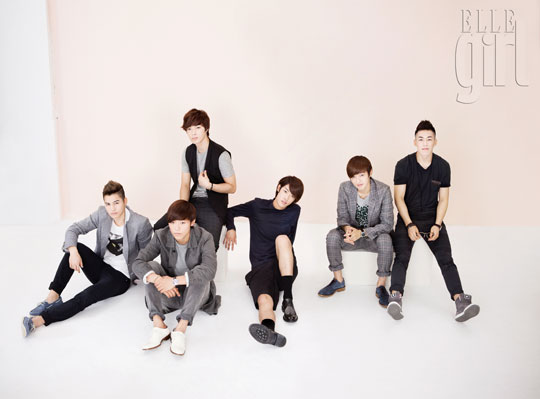 Cross Gene ELLE Girl 畫報