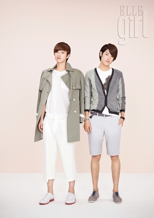 Shin、Takuya ELLE Girl 畫報
