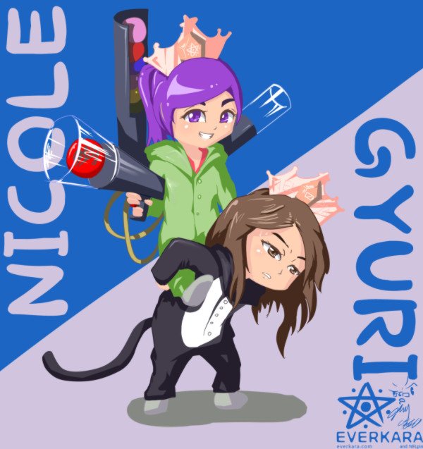 Kara 日巡 (奎利背 Nicole) Q版 Kara 日巡 (奎利背 Nicole) Q版