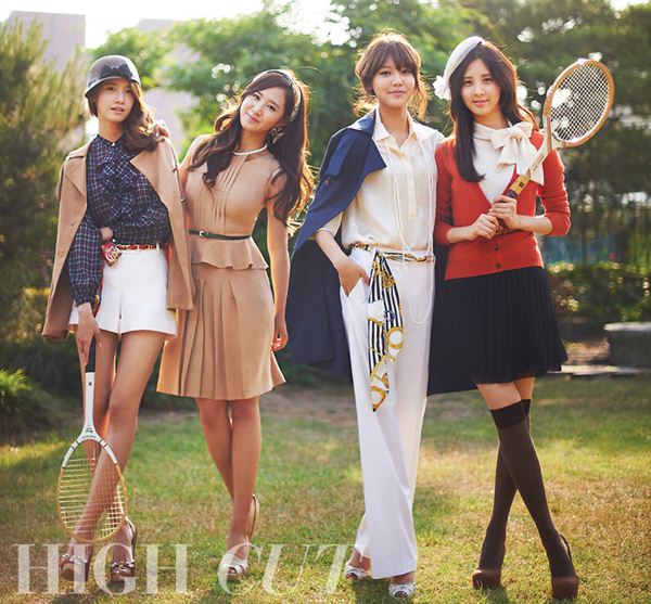 少女時代 High Cut Vol.81 (Yuri,秀英,潤娥,徐玄)