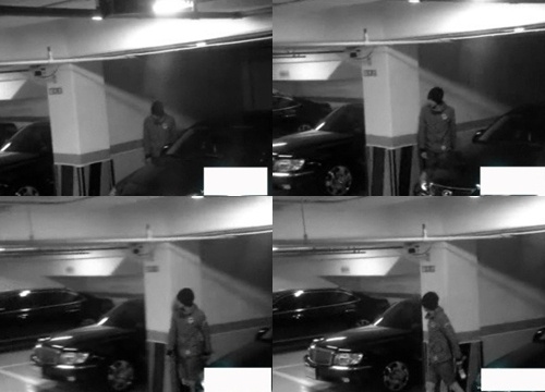 有天家停車場 CCTV 畫面