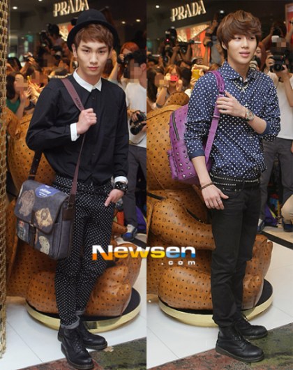 Key、泰民 MCM 開幕式