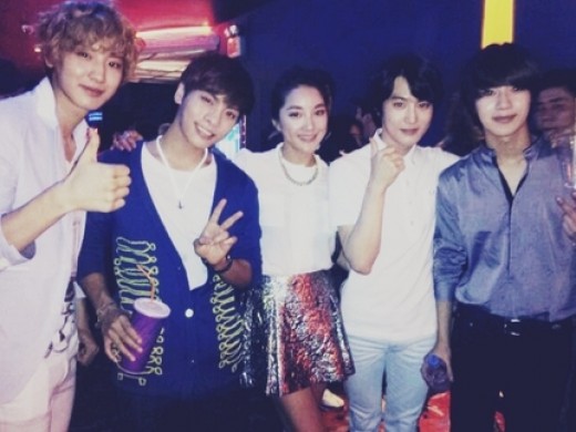 Bada、鐘鉉、泰民、Su Ho、Chan Yeol