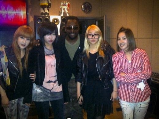 2NE1 & will.i.am@LA