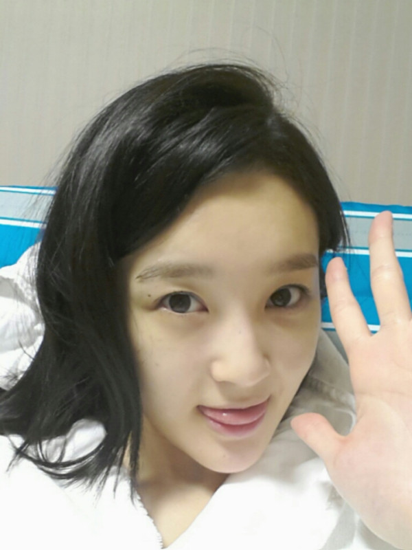 DAVICHI 姜敏耿 Twitter 素顏自拍