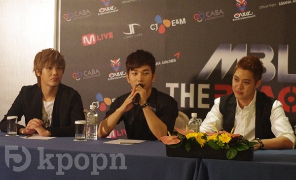 MBLAQ 演唱會台灣站 - 記者會 MBLAQ 演唱會台灣站 - 記者會