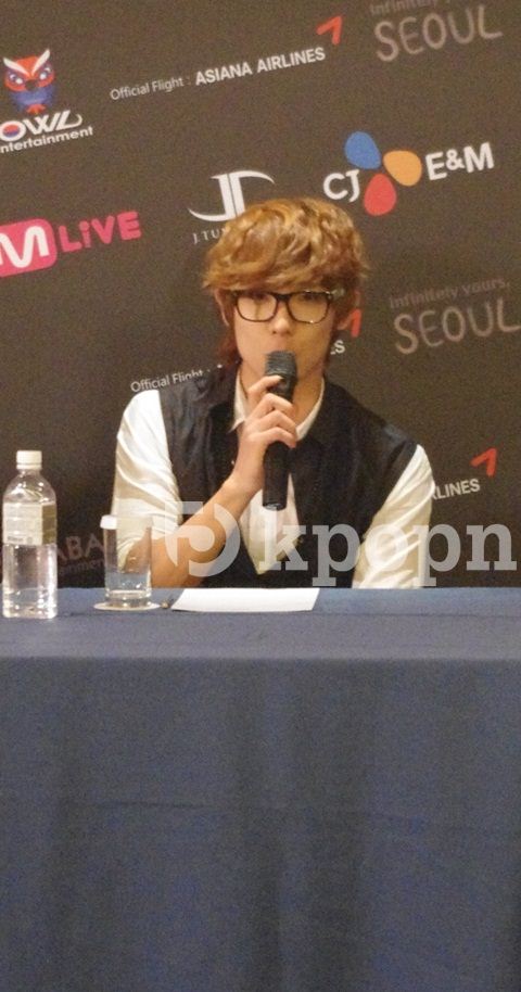 MBLAQ 演唱會台灣站 - 記者會 (李準) MBLAQ 演唱會台灣站 - 記者會 (李準)