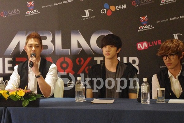 MBLAQ 演唱會台灣站 - 記者會 MBLAQ 演唱會台灣站 - 記者會