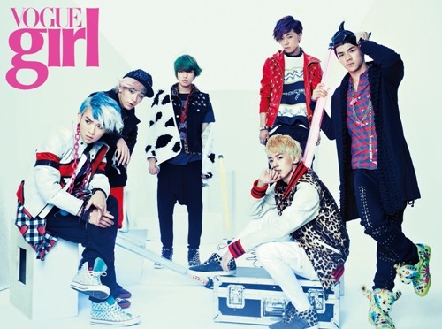 TEEN TOP Vogue Girl 畫報