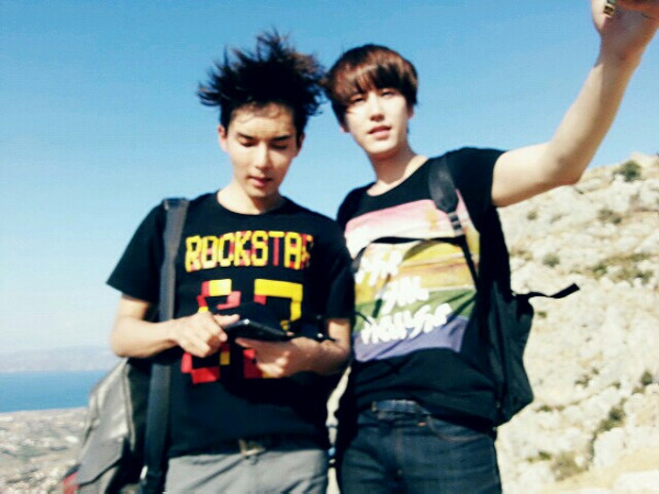 Super Junior 厲旭 圭賢 希臘之旅