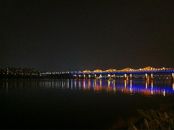 Super Junior 始源 首爾夜景