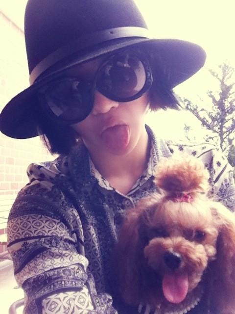 2NE1 Minzy 鬼臉