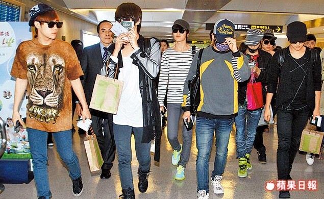 INFINITE 來台 (cr. 蘋果日報) INFINITE 來台 (cr. 蘋果日報)