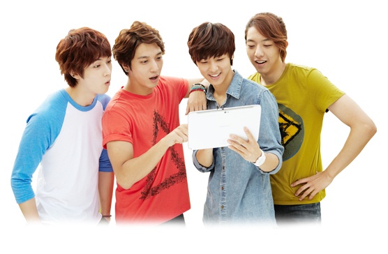 CNBLUE Galaxy Note CF