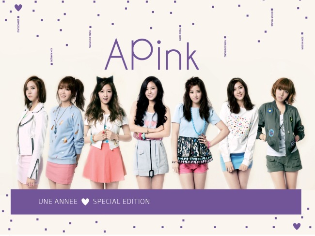 APink – UNE ANNEE Asia Edition （CD+DVD）封面