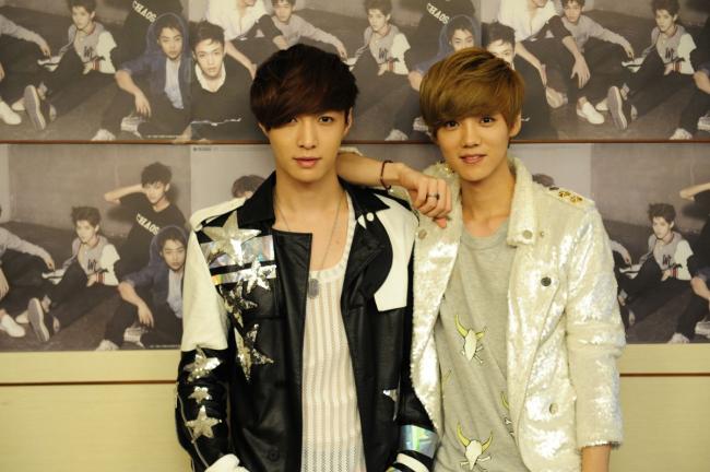 EXO-M 在台灣_LAY & LUHAN