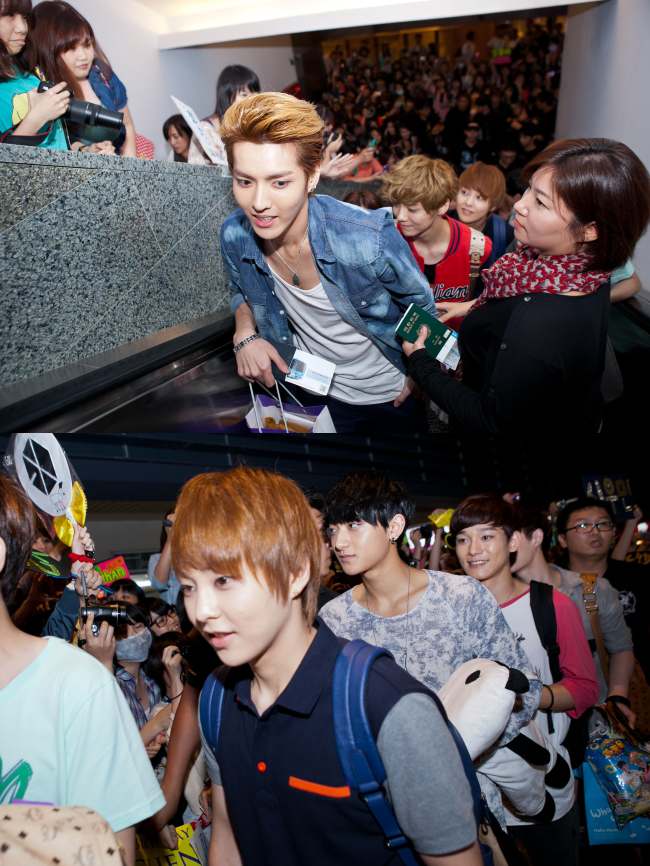 EXO-M 在台灣_粉絲