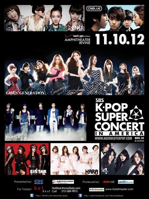 K-pop Super Concert 海報 (新)